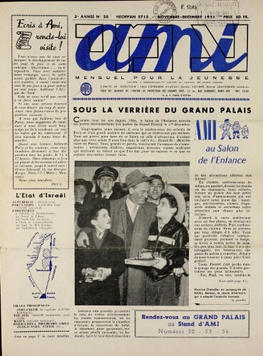 Ami : Mensuel pour la Jeunesse. Vol.03 N°28 (01 nov. 1951)